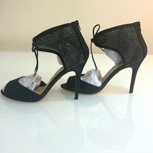 Nina Madge Women’s Heels Black Luster Satin